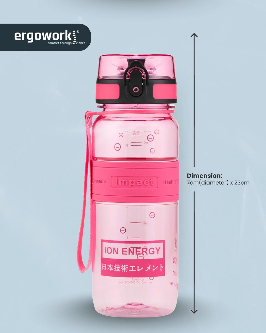 Nano Ionizer USA Tritan Jump Lid Ergo Bottle, 650ML