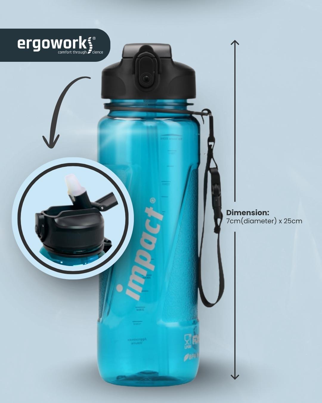 USA Tritan Magnet Screw Lid Ergo Bottle, 700ML