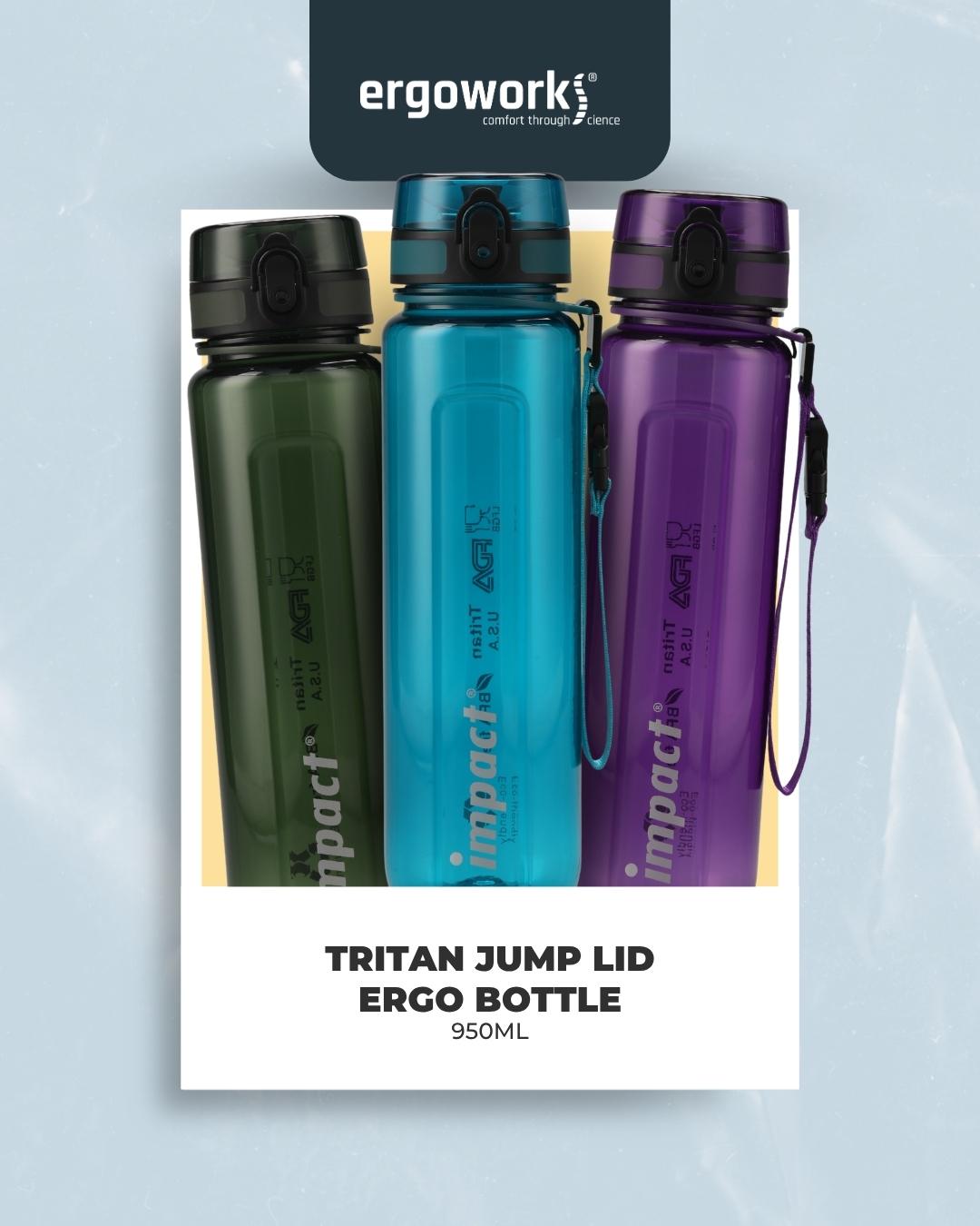 Tritan Jump Lid Ergo Bottle, 950ML