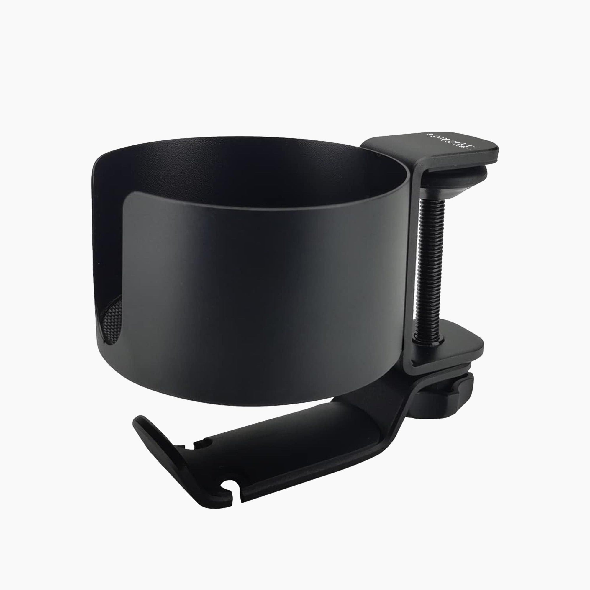 Desk Clamp Cup Holder with Rotable Headphone Hanger