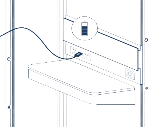 KOLO DUO Meeting Pod With UV-C Lamp