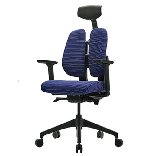 Duotex Collection Ergonomic Chair, Black Frame