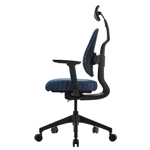 Duotex Collection Ergonomic Chair, Black Frame