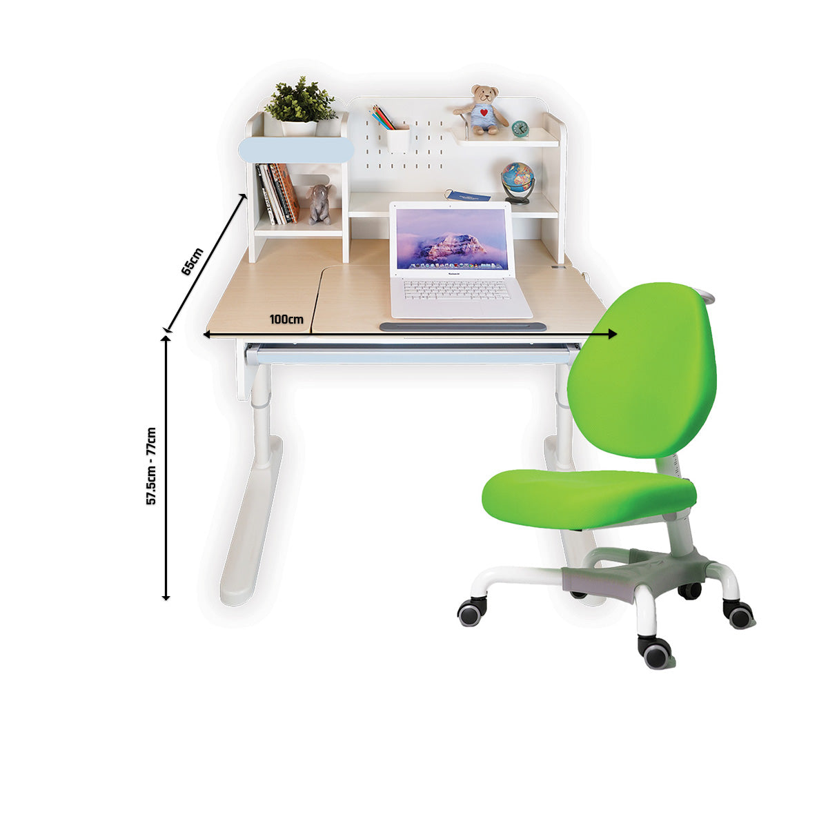 Ergo-Growing Study Desk And Chair Set