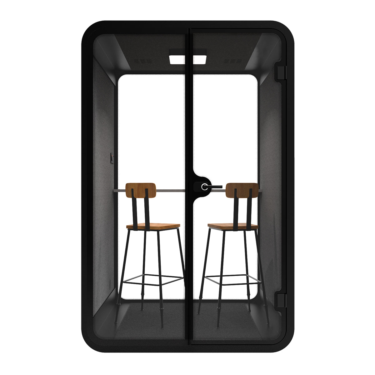 Acoustic Collaborative Pod with Bar Chair