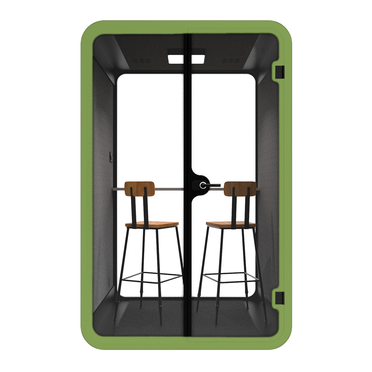 Acoustic Collaborative Pod with Bar Chair