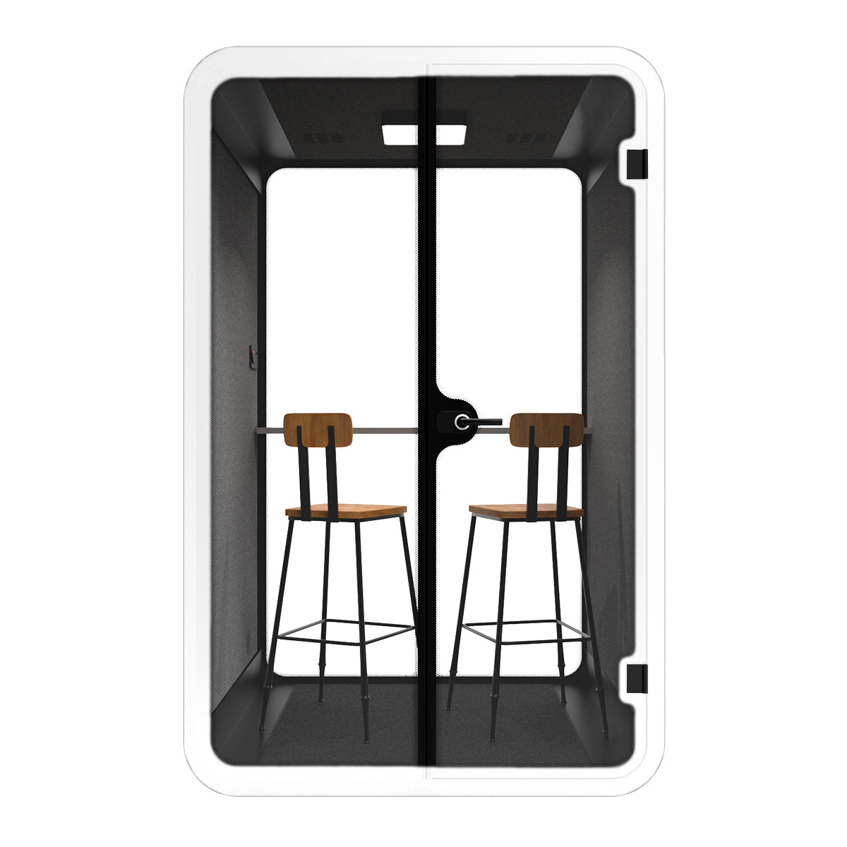 Acoustic Collaborative Pod with Bar Chair