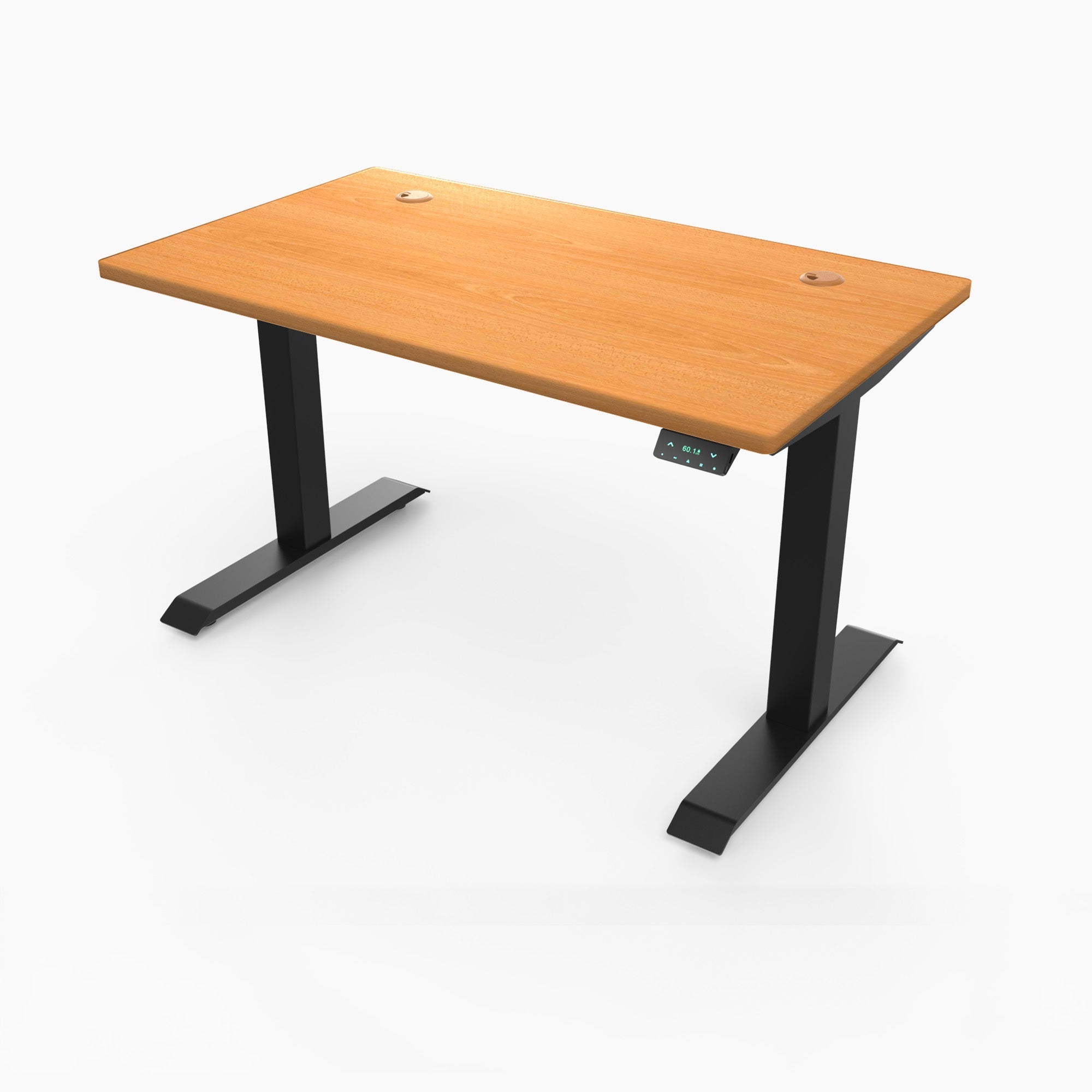 Signature Standing Desk, MFC Tabletop Black Frame