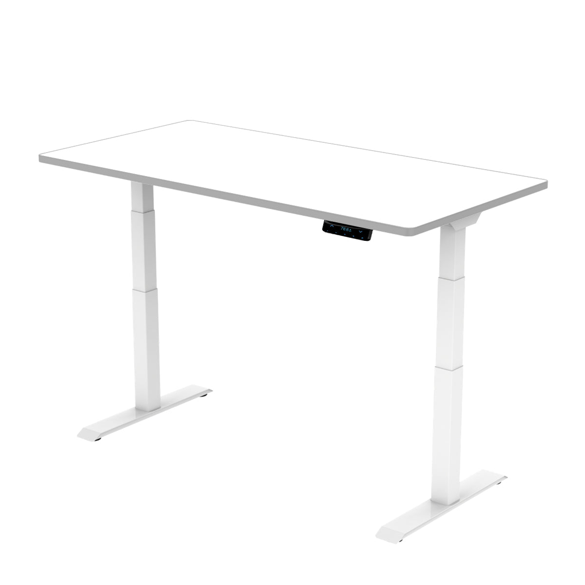 Signature Standing Desk, MFC Tabletop White Frame (World Spine Day Pre-Order)