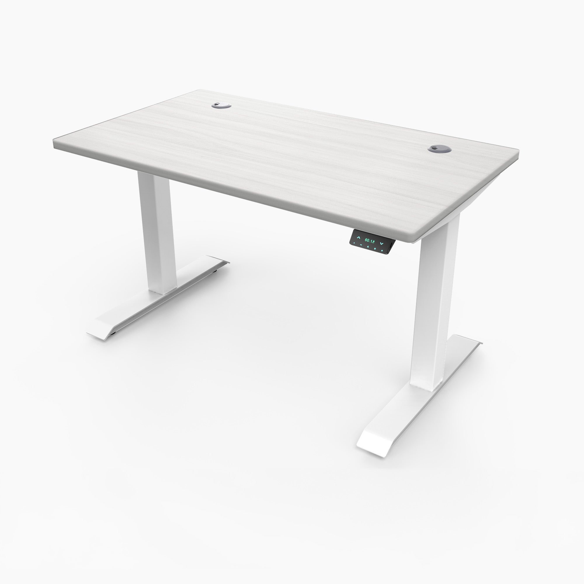 Miniature Standing Desk, MFC Tabletop White Frame