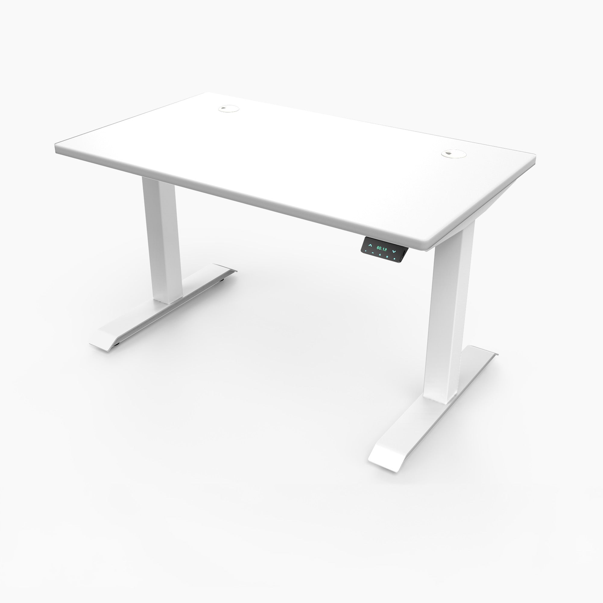 Miniature Standing Desk, MFC Tabletop White Frame