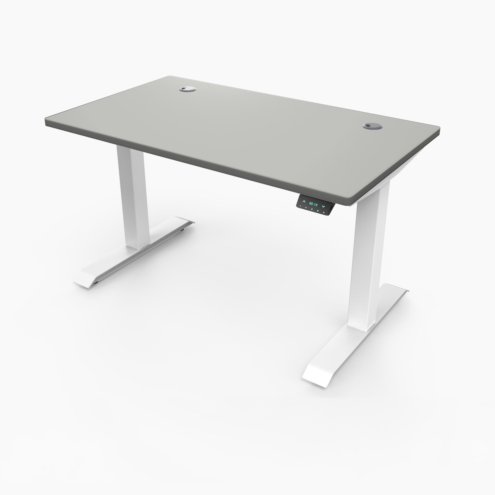 Miniature Standing Desk, MFC Tabletop White Frame