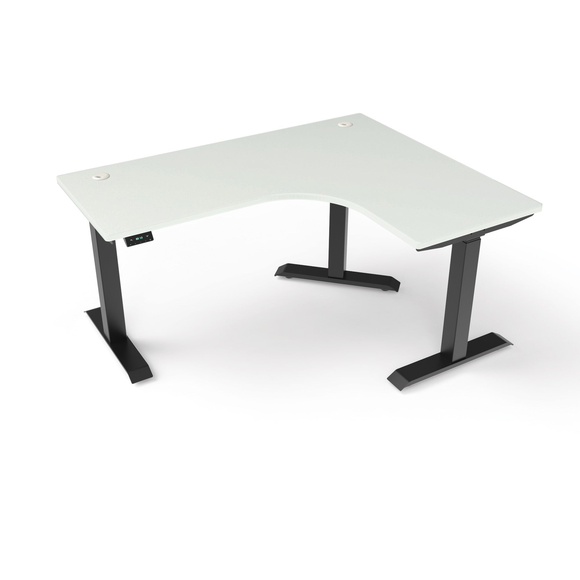 L-Shaped Electric Height Adjustable Desk