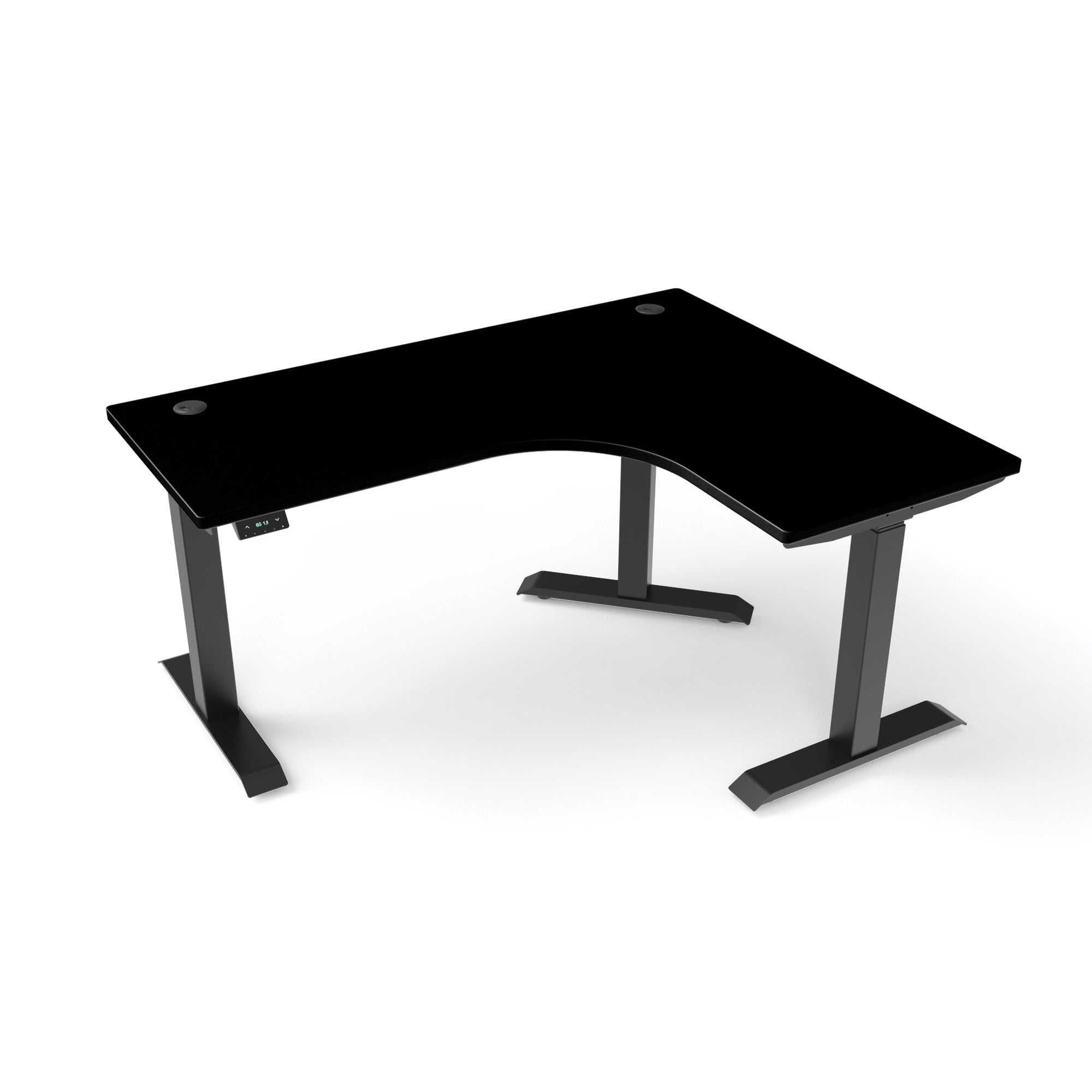 L-Shaped Electric Height Adjustable Desk