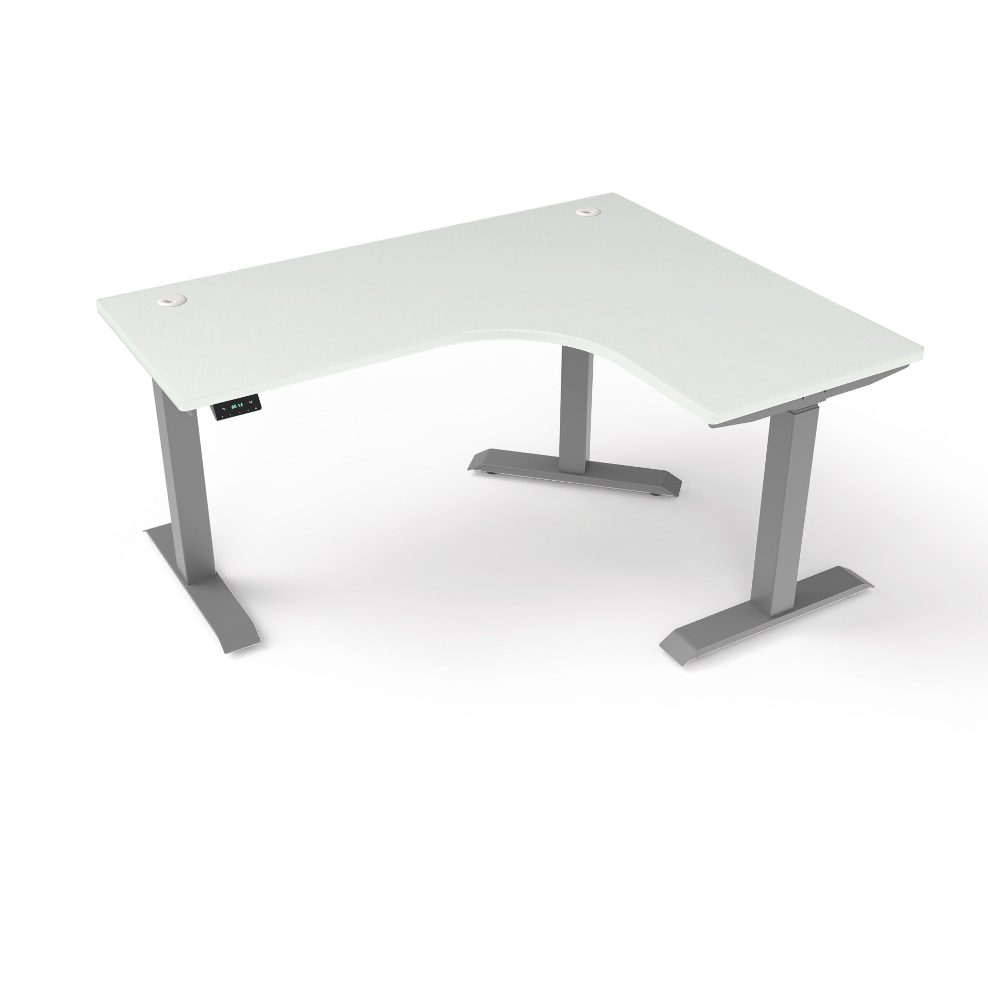 L-Shaped Electric Height Adjustable Desk