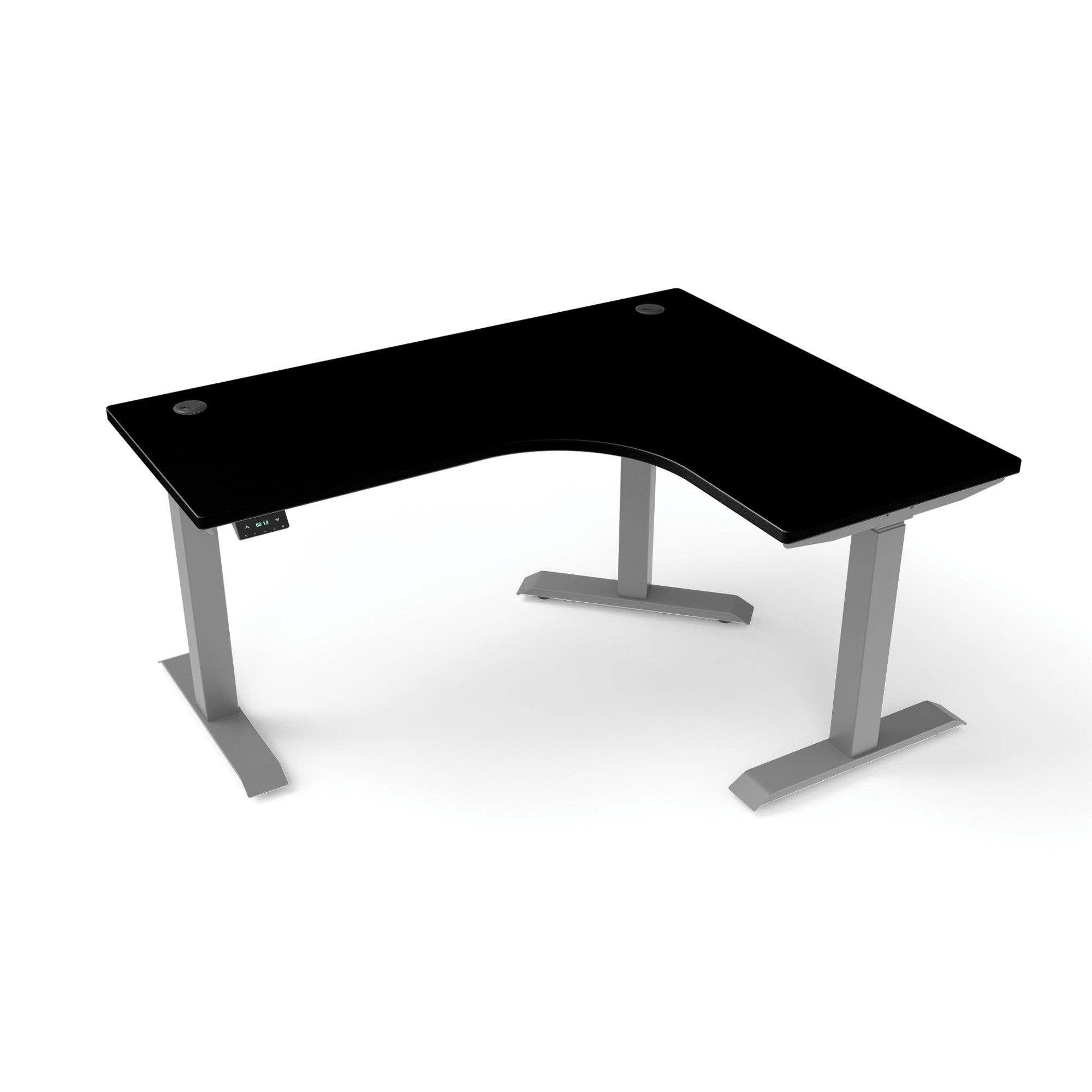 L-Shaped Electric Height Adjustable Desk