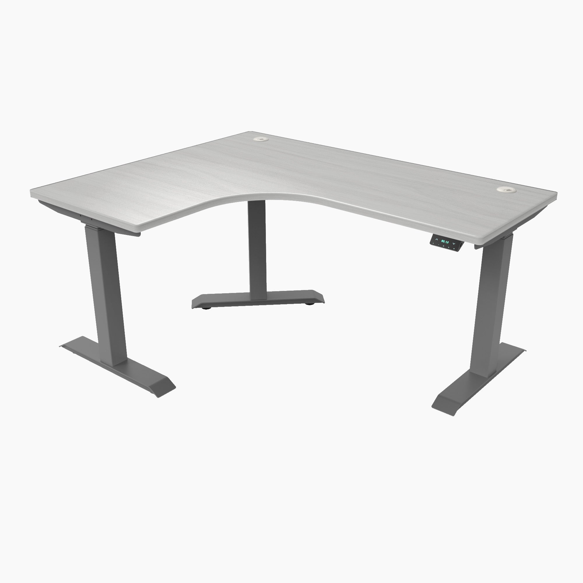 L-Shaped Electric Height Adjustable Desk