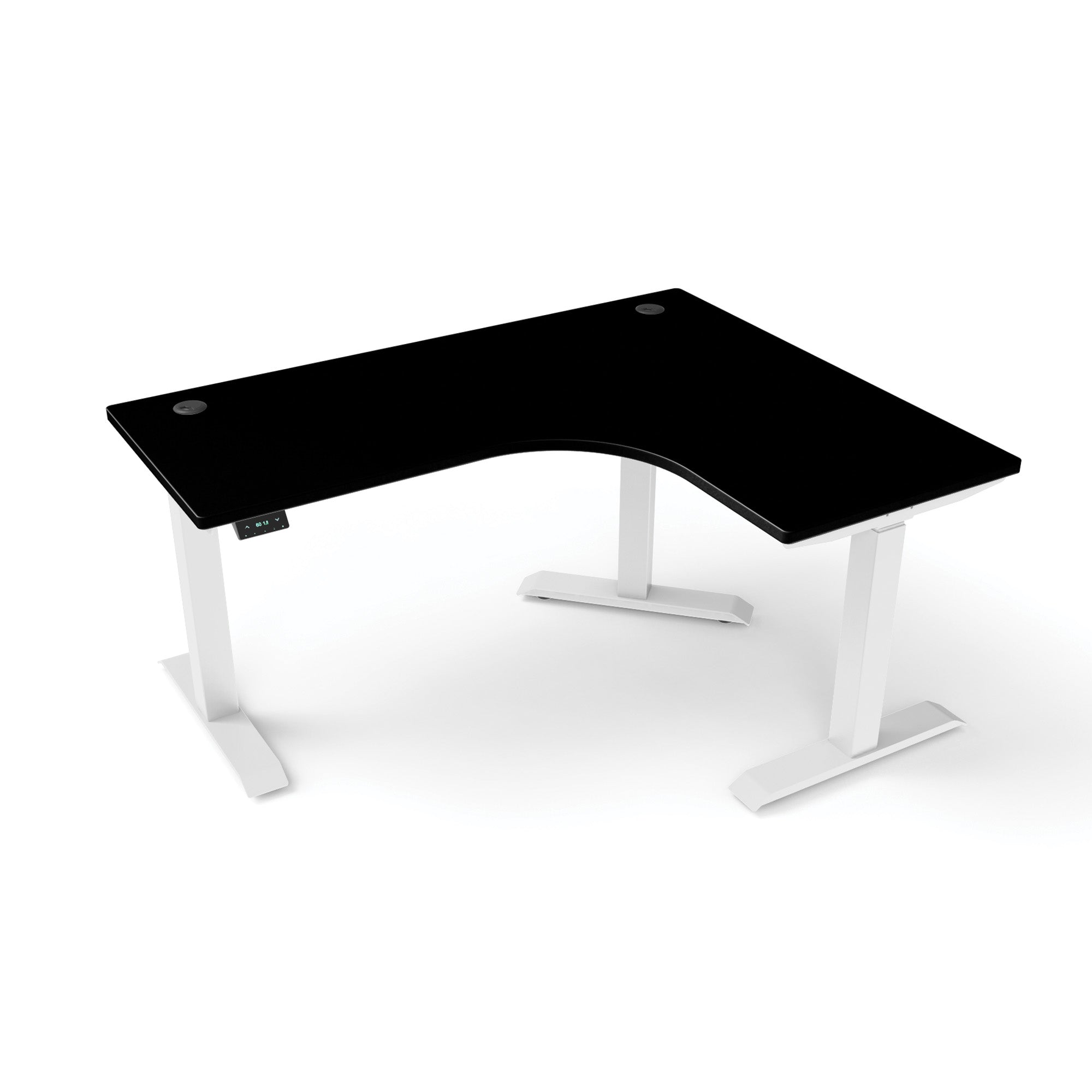 L-Shaped Electric Height Adjustable Desk