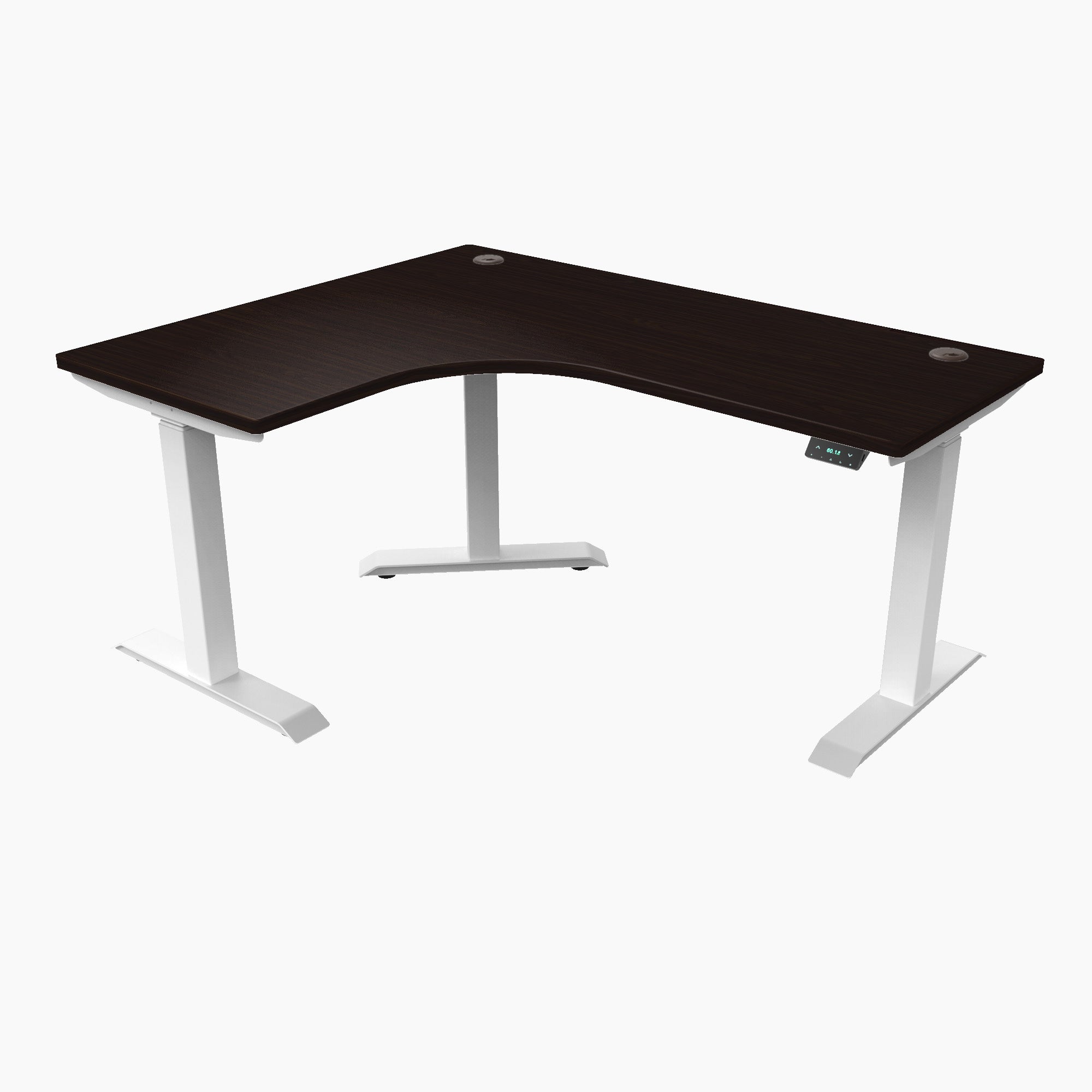 L-Shaped Electric Height Adjustable Desk