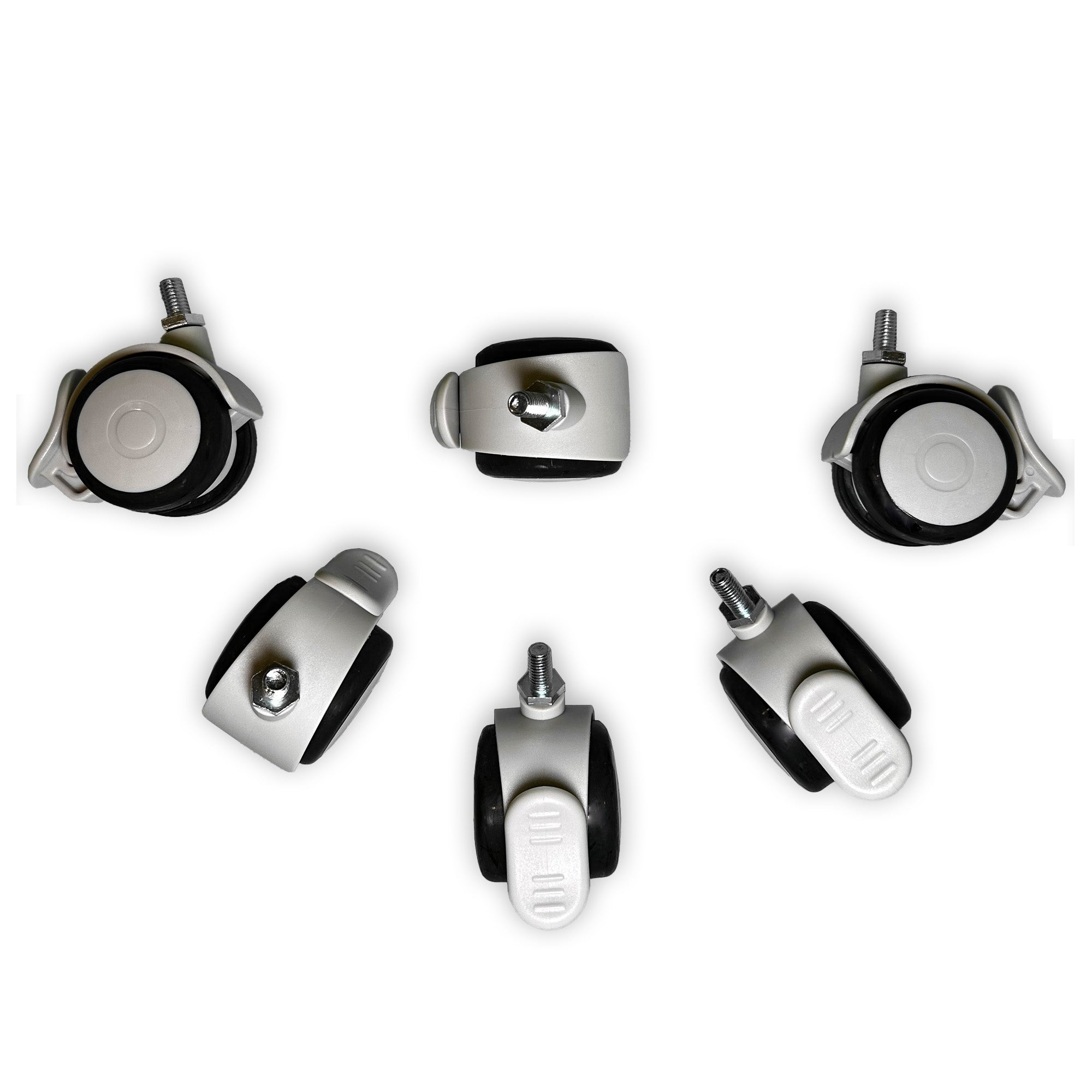 Swivel Castor With Brake (6 Castors Set)