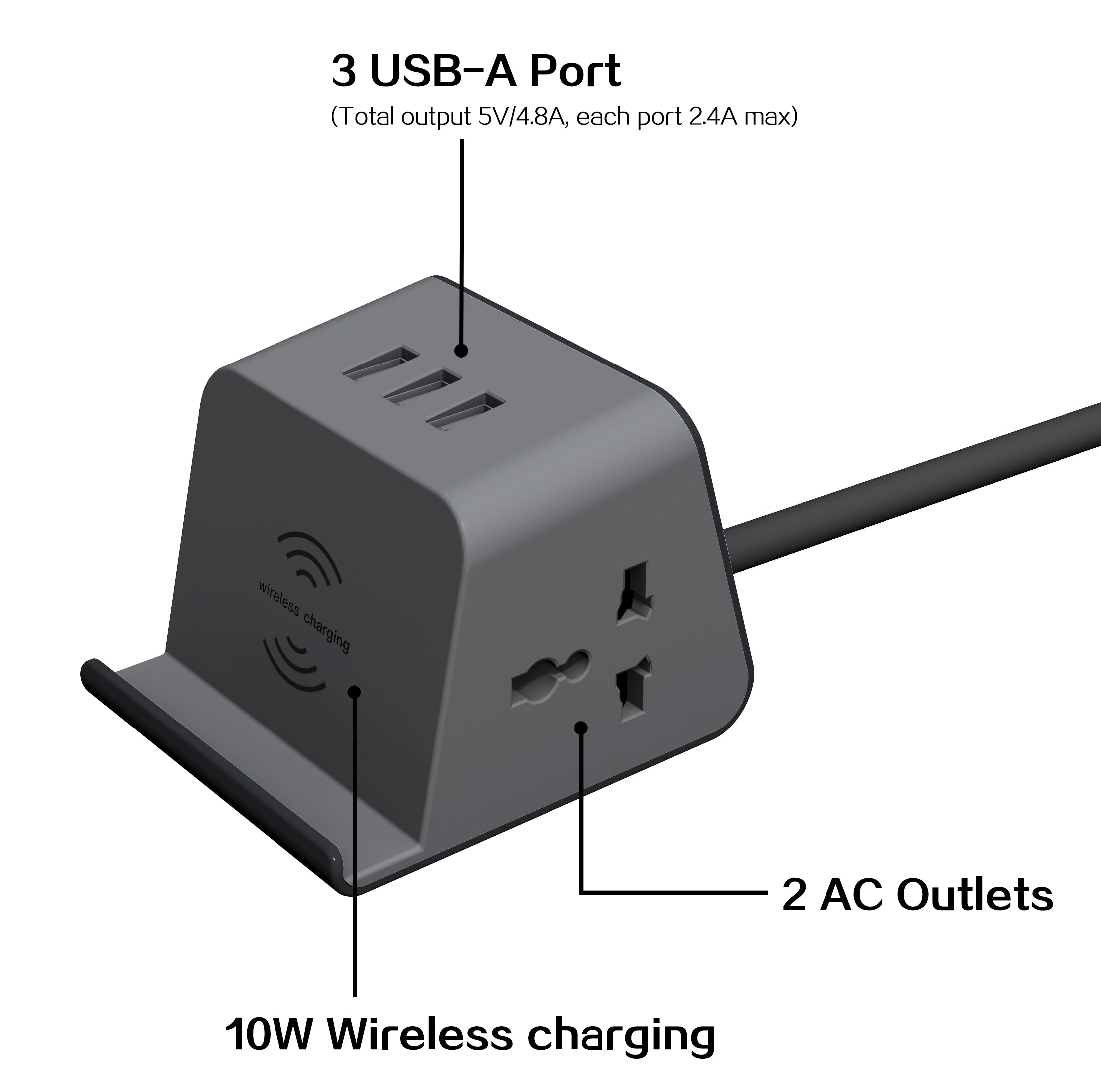 Wireless Charging Socket