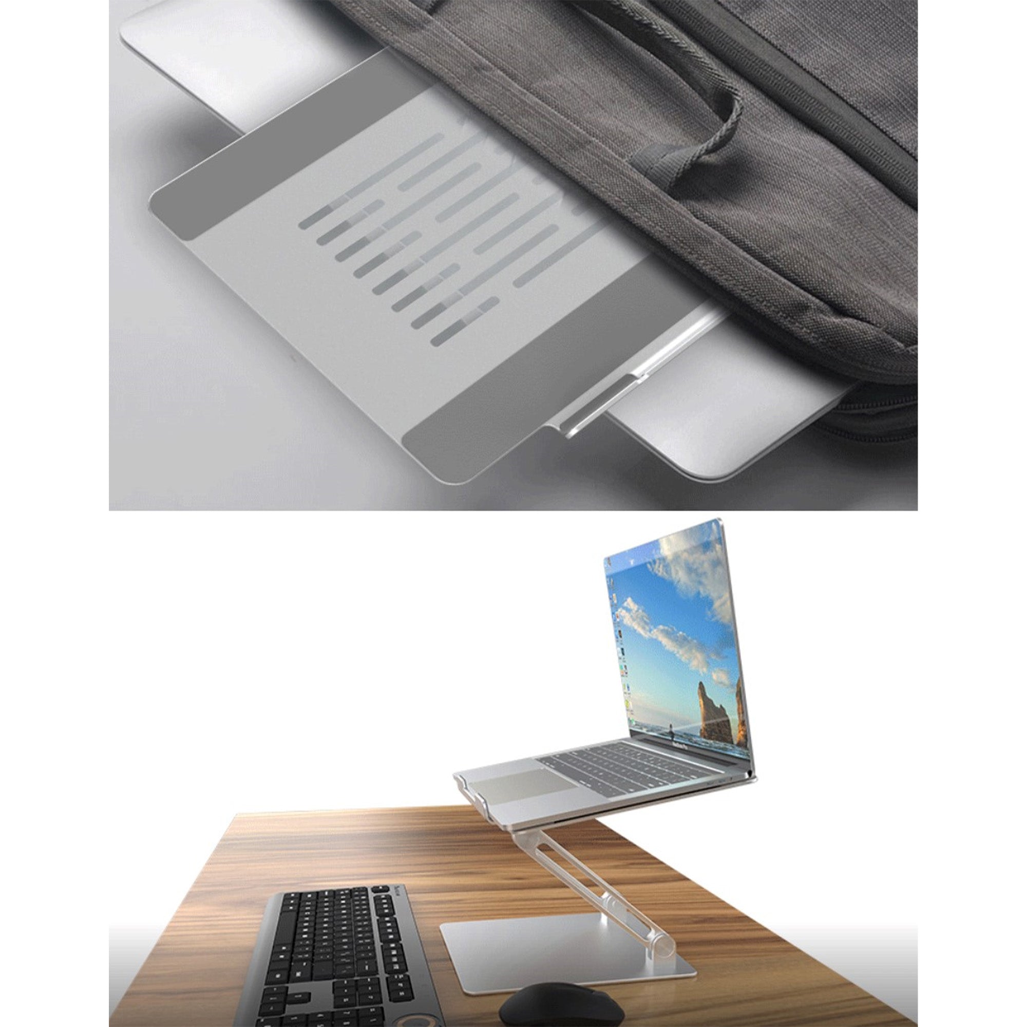 Foldable Aluminum Laptop Stand