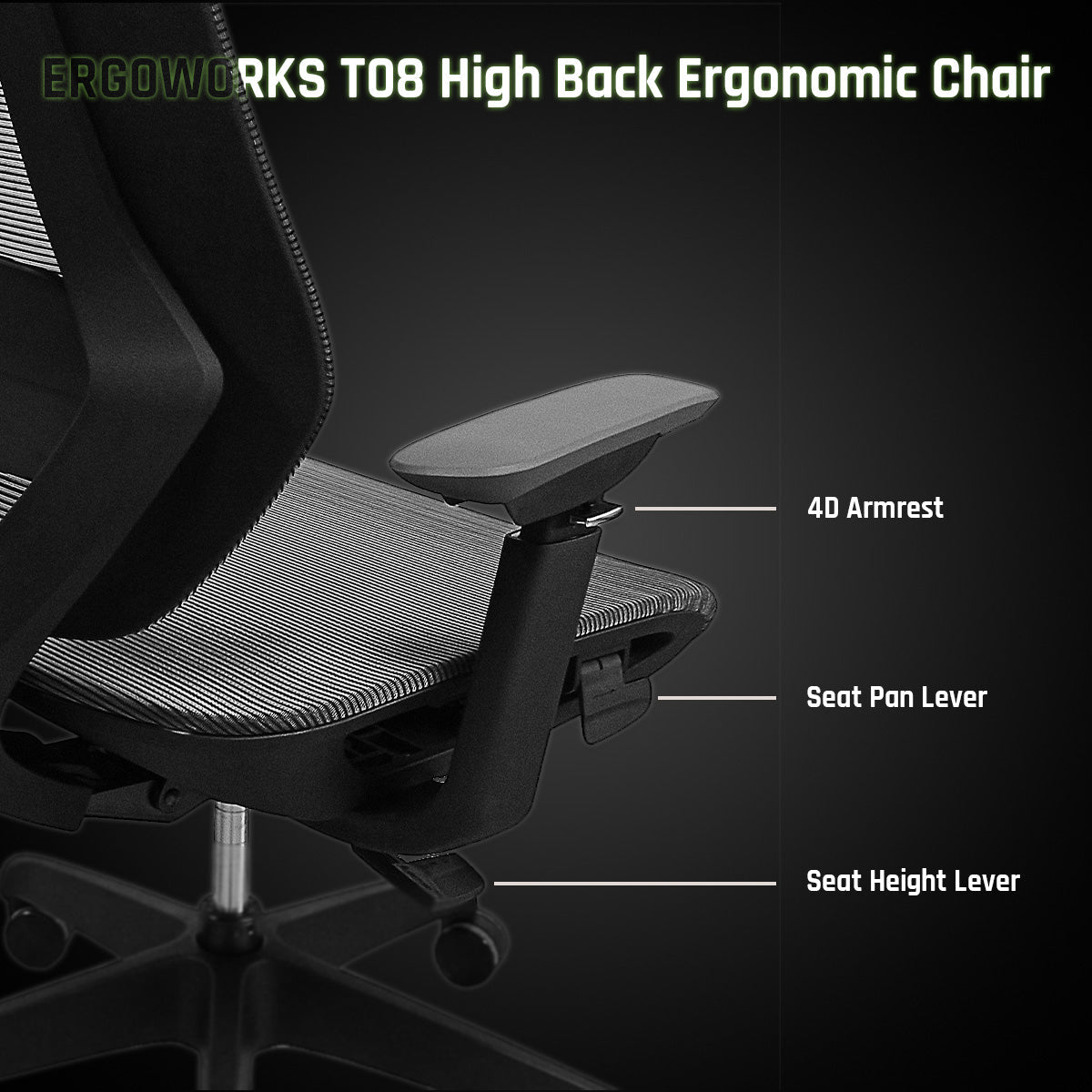 High Back Ergonomic Chair