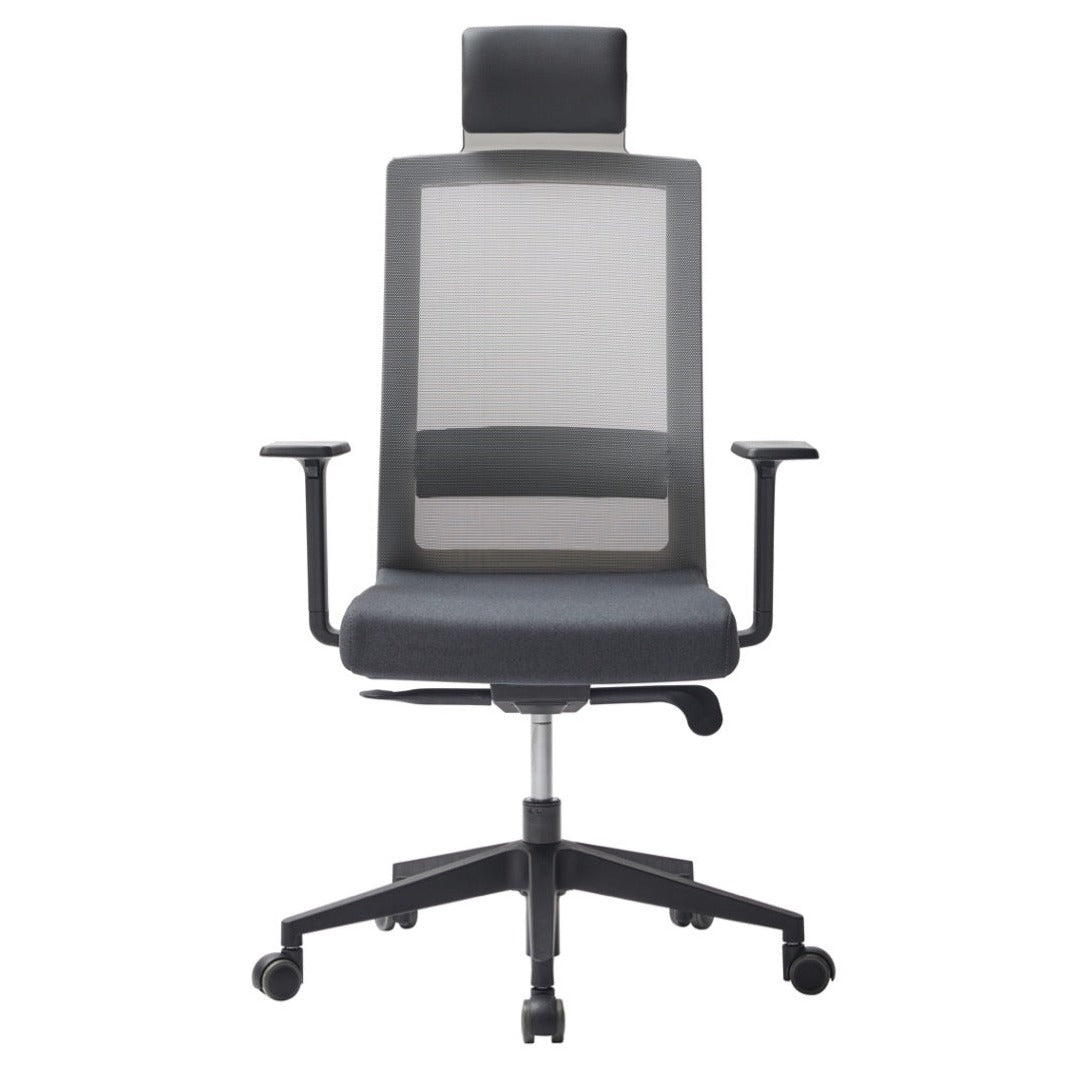 Duoflex Square Ergonomic Office Chair, Black Frame