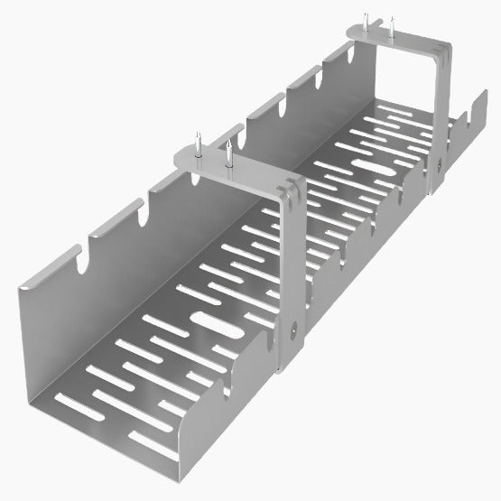 Under Desk Metal Cable Tray