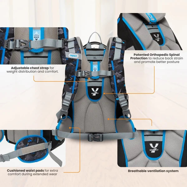 Impact Posture Correction Ergonomic Backpack, IM-00226