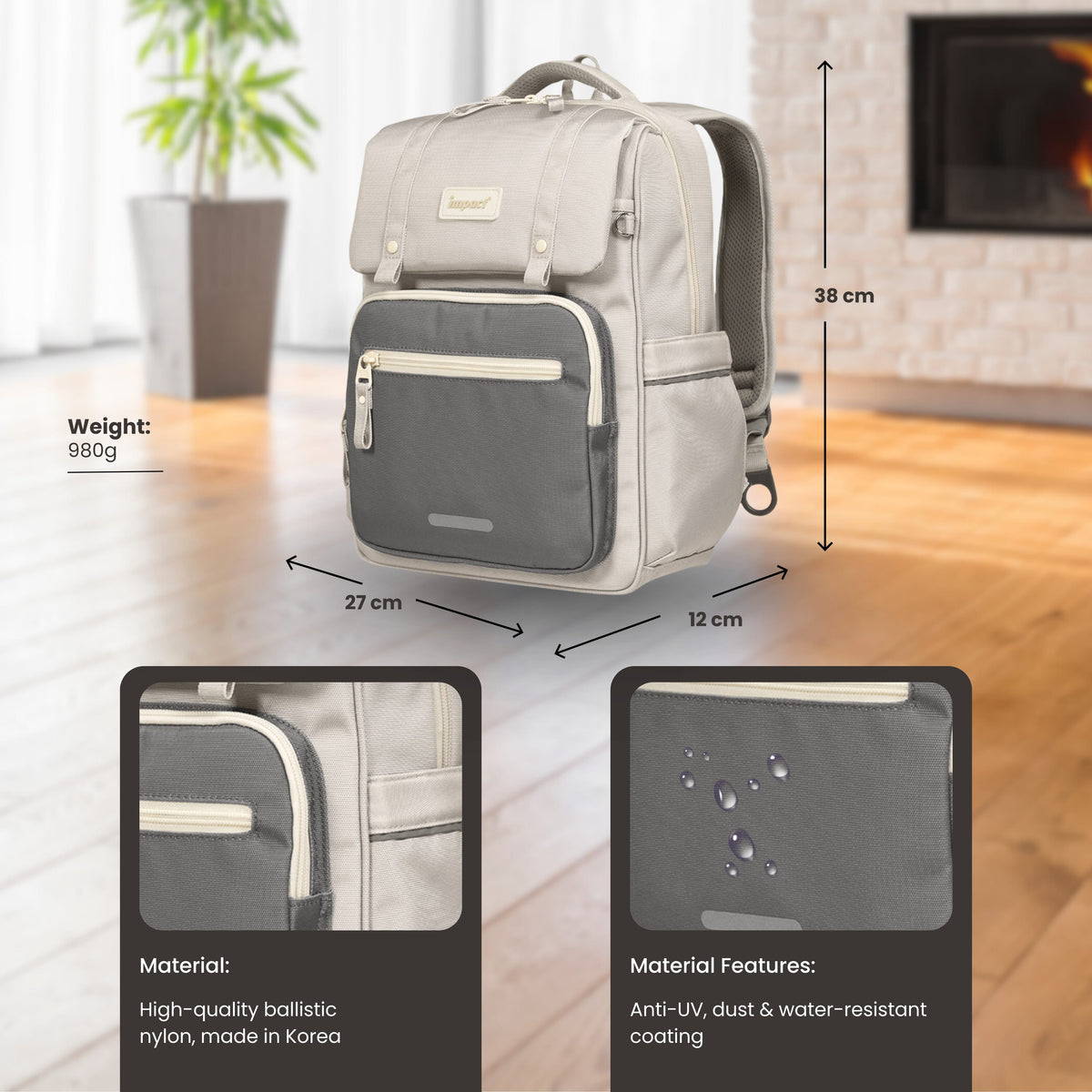 Impact Posture Correction Ergonomic Backpack, IM-00508