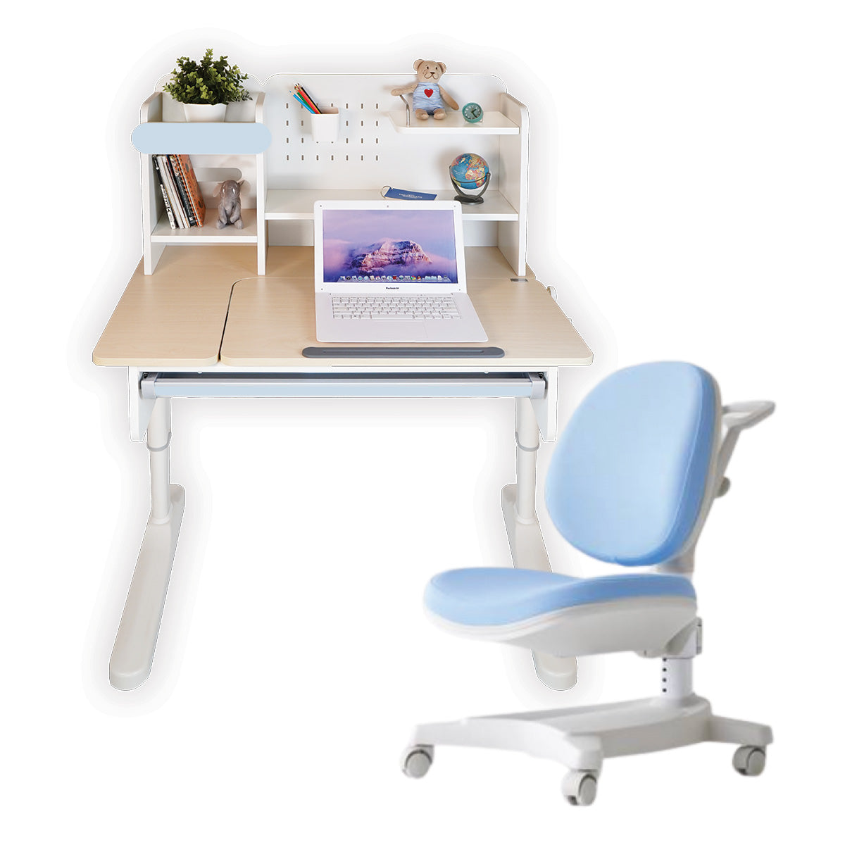 Ergo-Growing Study Desk And Chair Set