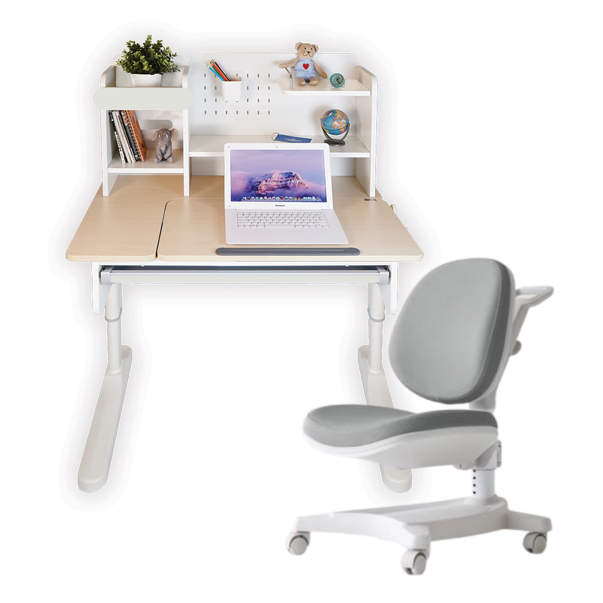 Ergo-Growing Study Desk And Chair Set