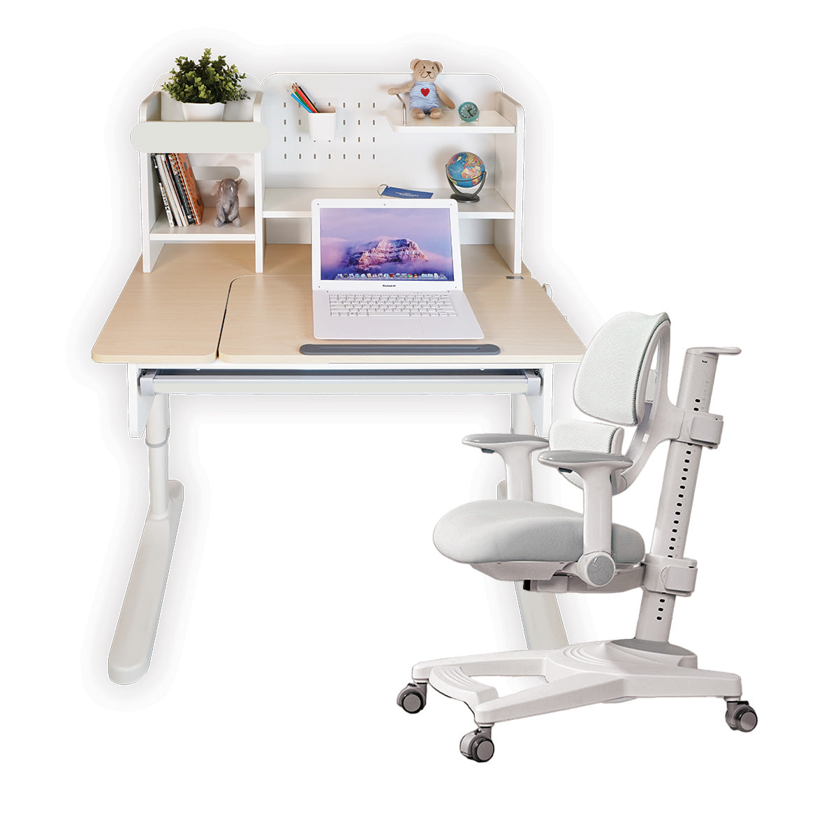 Ergo-Growing Study Desk And Chair Set