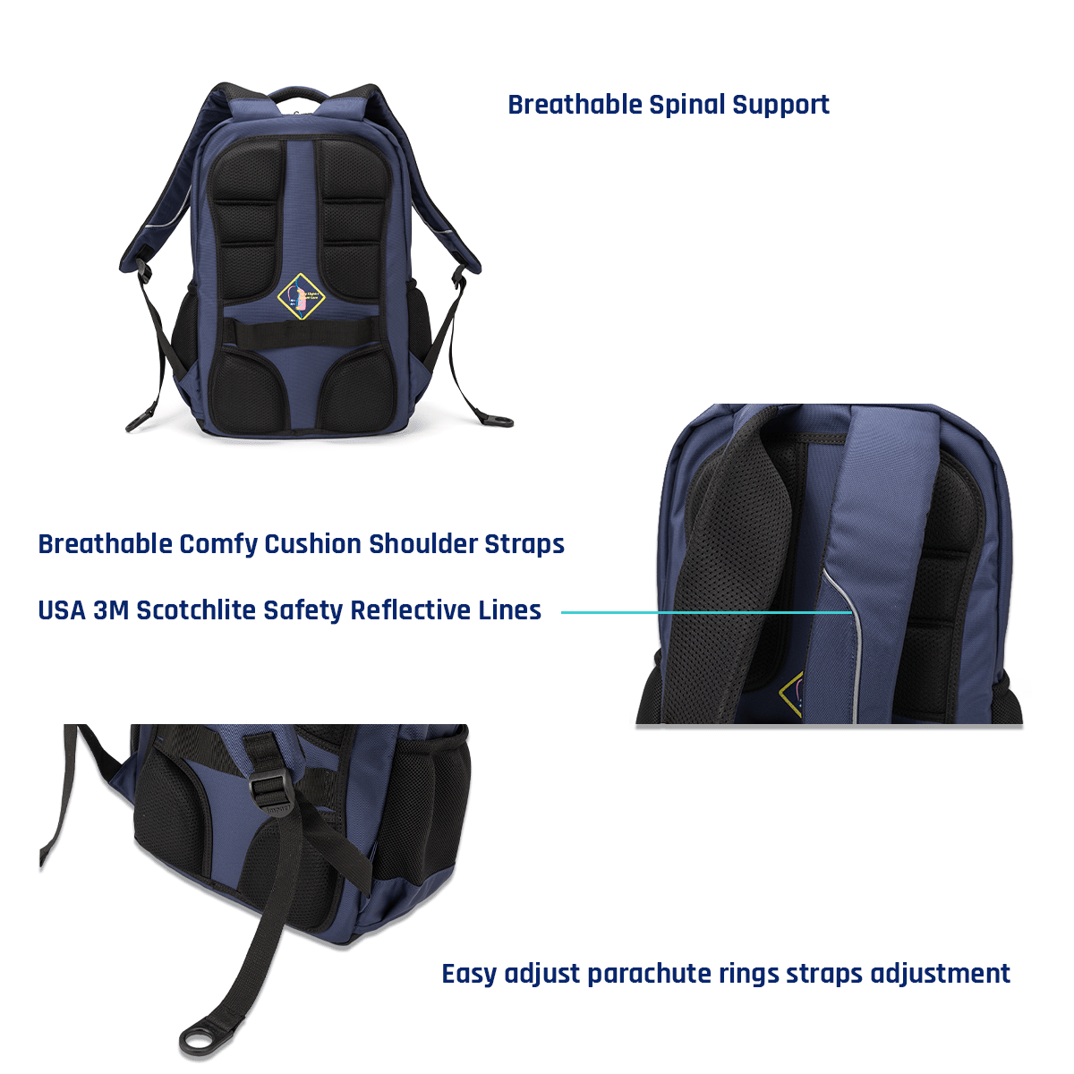 Detachable Trolley Backpack