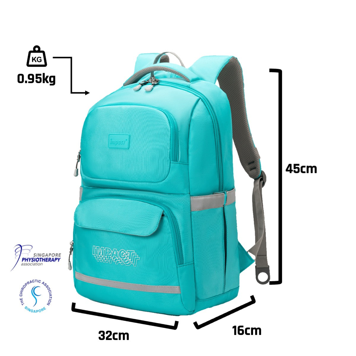 Posture Correction Ergonomic Backpack, IPEG-2370