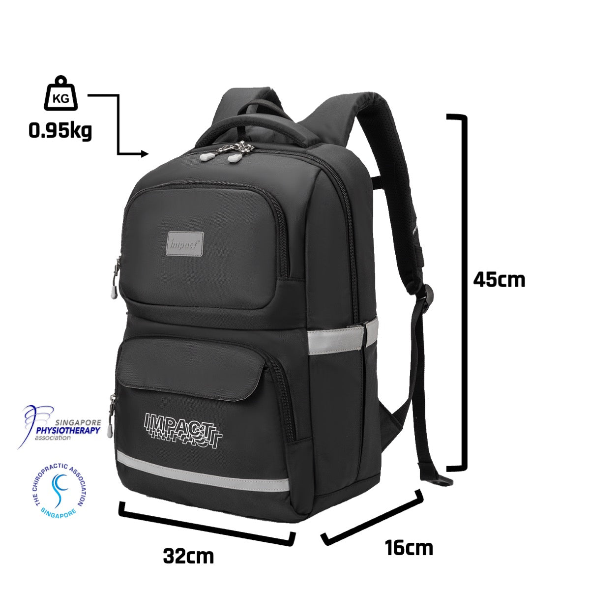 Posture Correction Ergonomic Backpack, IPEG-2370