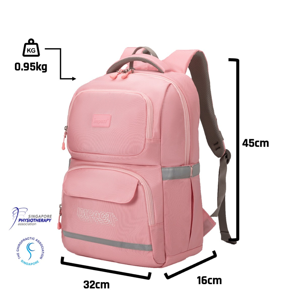 Posture Correction Ergonomic Backpack, IPEG-2370