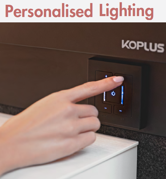 KOLO DUO Meeting Pod With UV-C Lamp