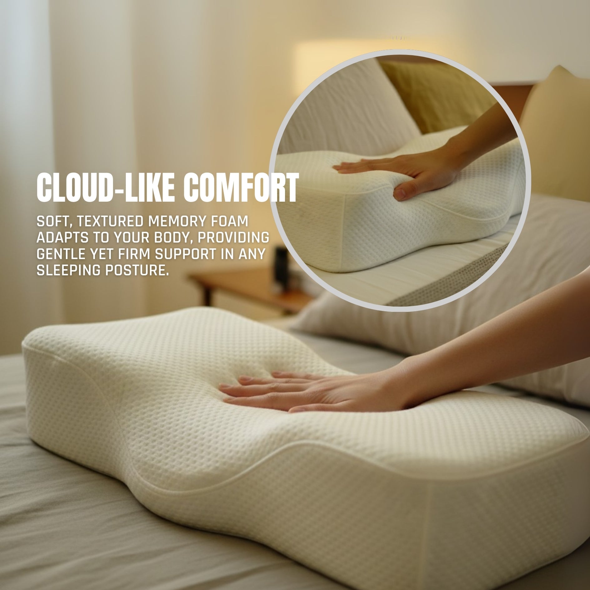 MOTEX - MTBL-BALANCE - MEMORY FOAM PILLOW (NON-MECHANISM)