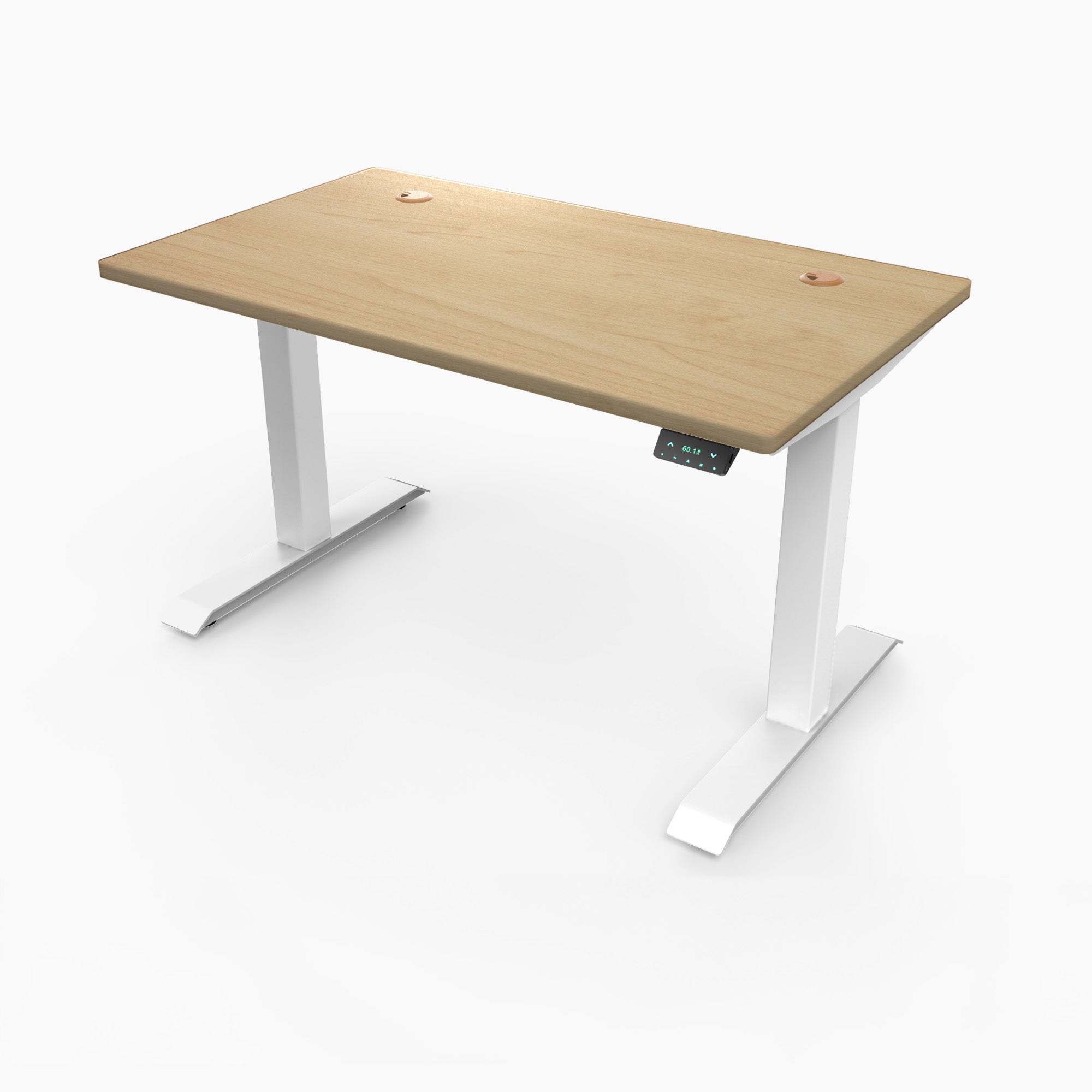 Miniature Standing Desk, MFC Tabletop White Frame