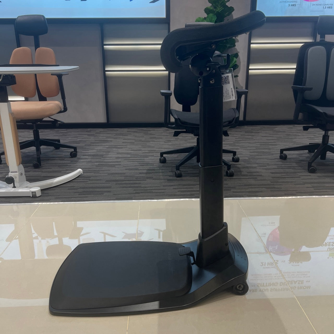 Leanrite standing deals desk chair