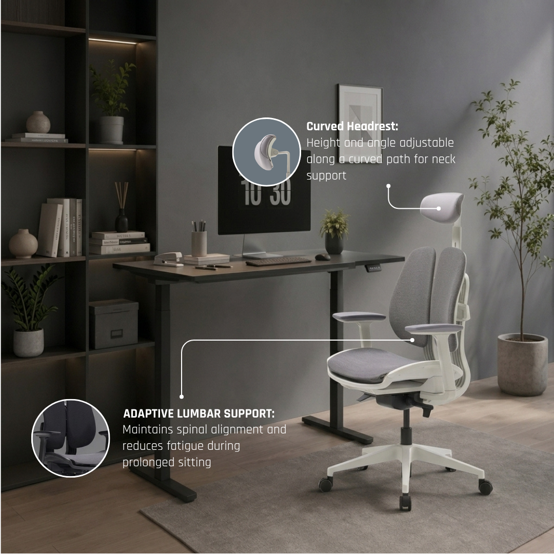 D2 DX2 Ergonomic Office Chair - Breathable Mesh | Ergoworks