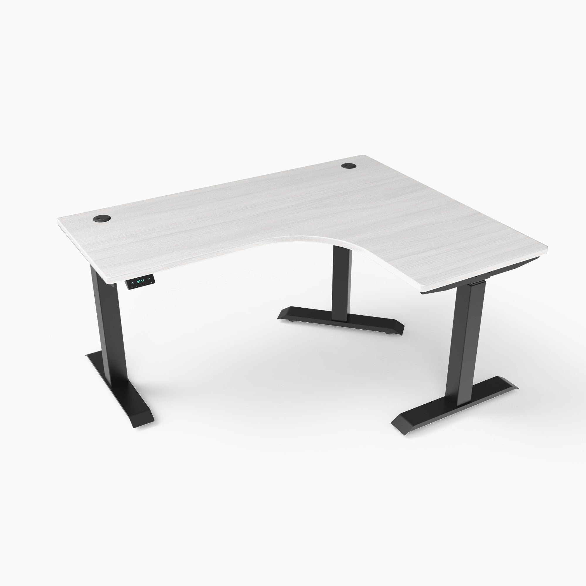 L-Shaped Electric Height Adjustable Desk