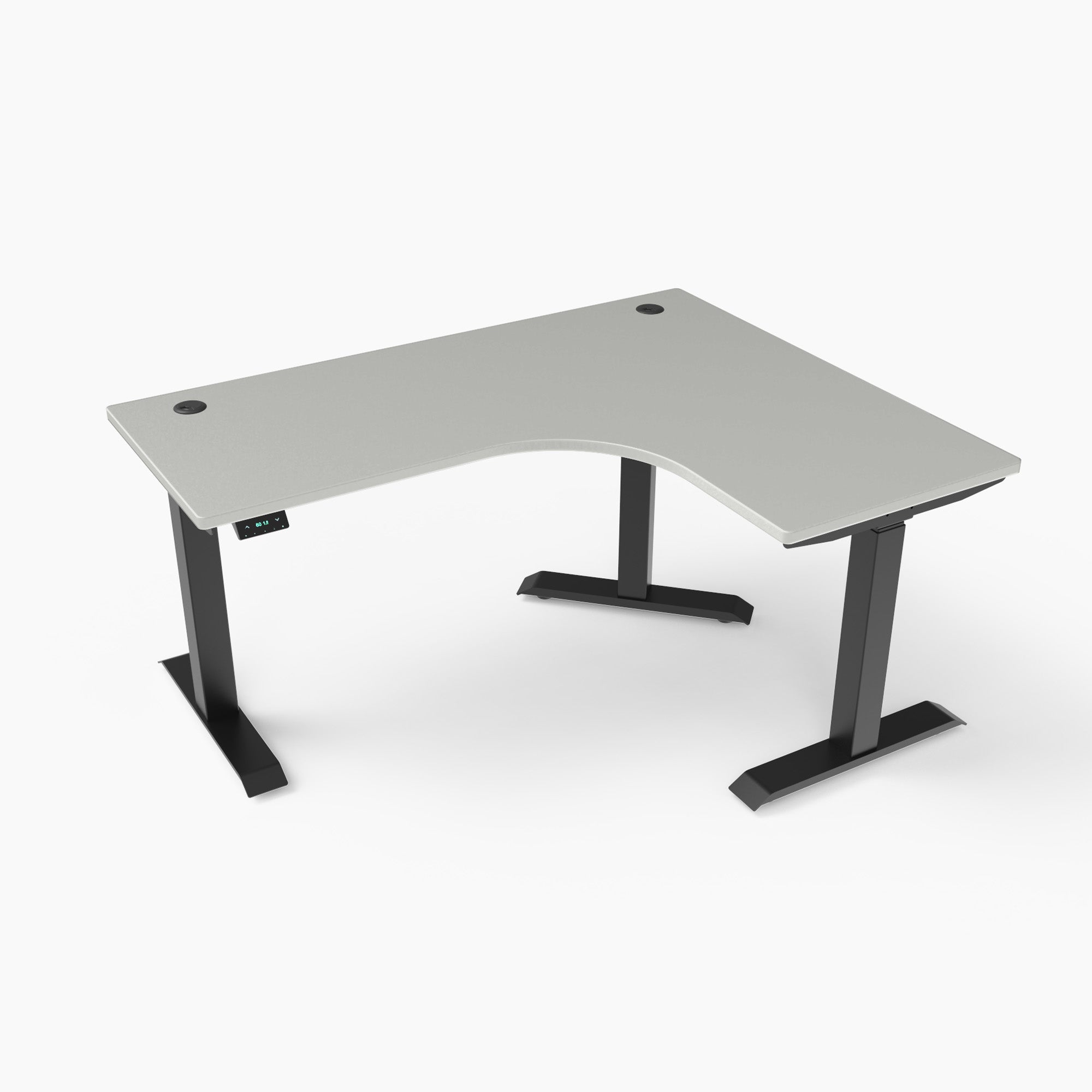 L-Shaped Electric Height Adjustable Desk