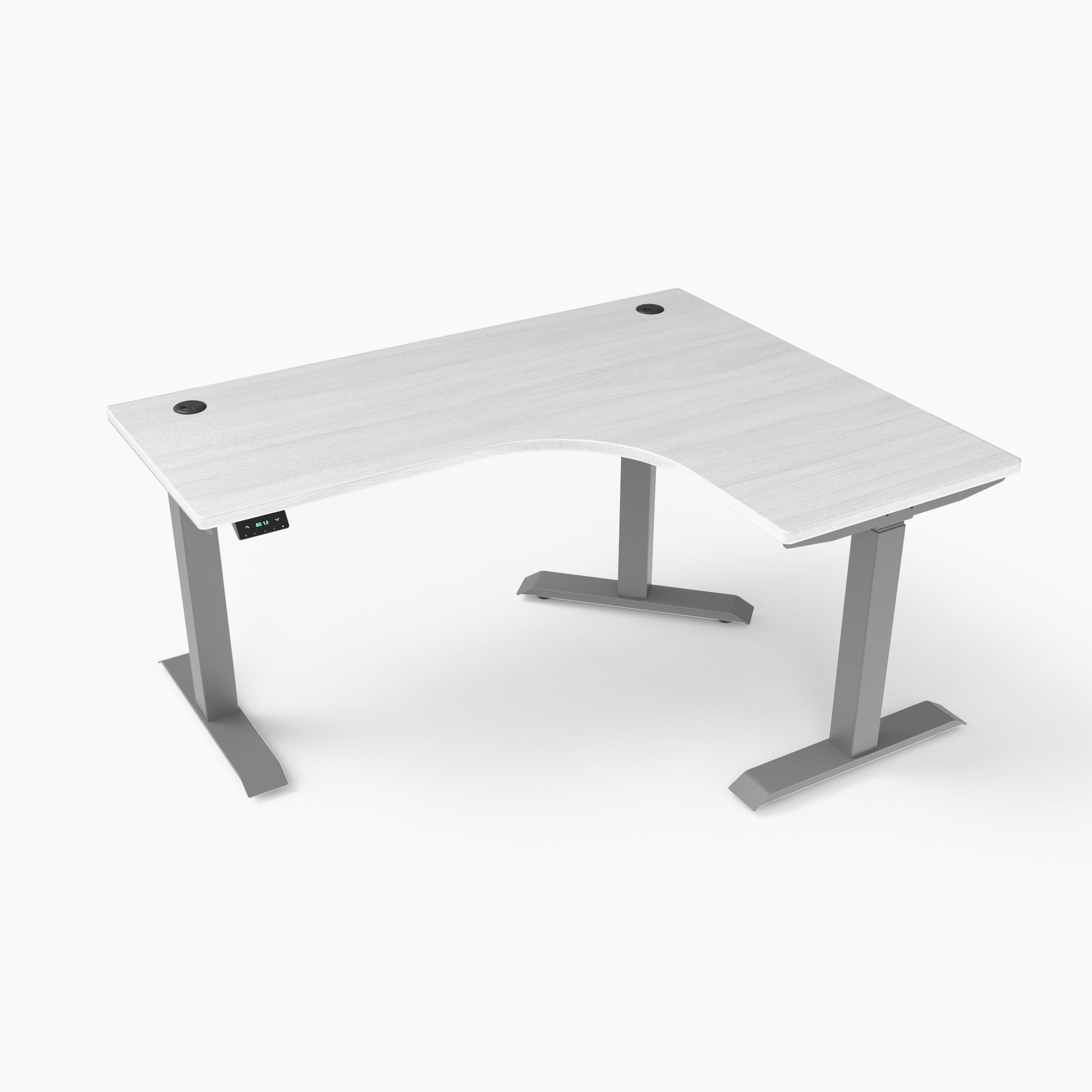 L-Shaped Electric Height Adjustable Desk