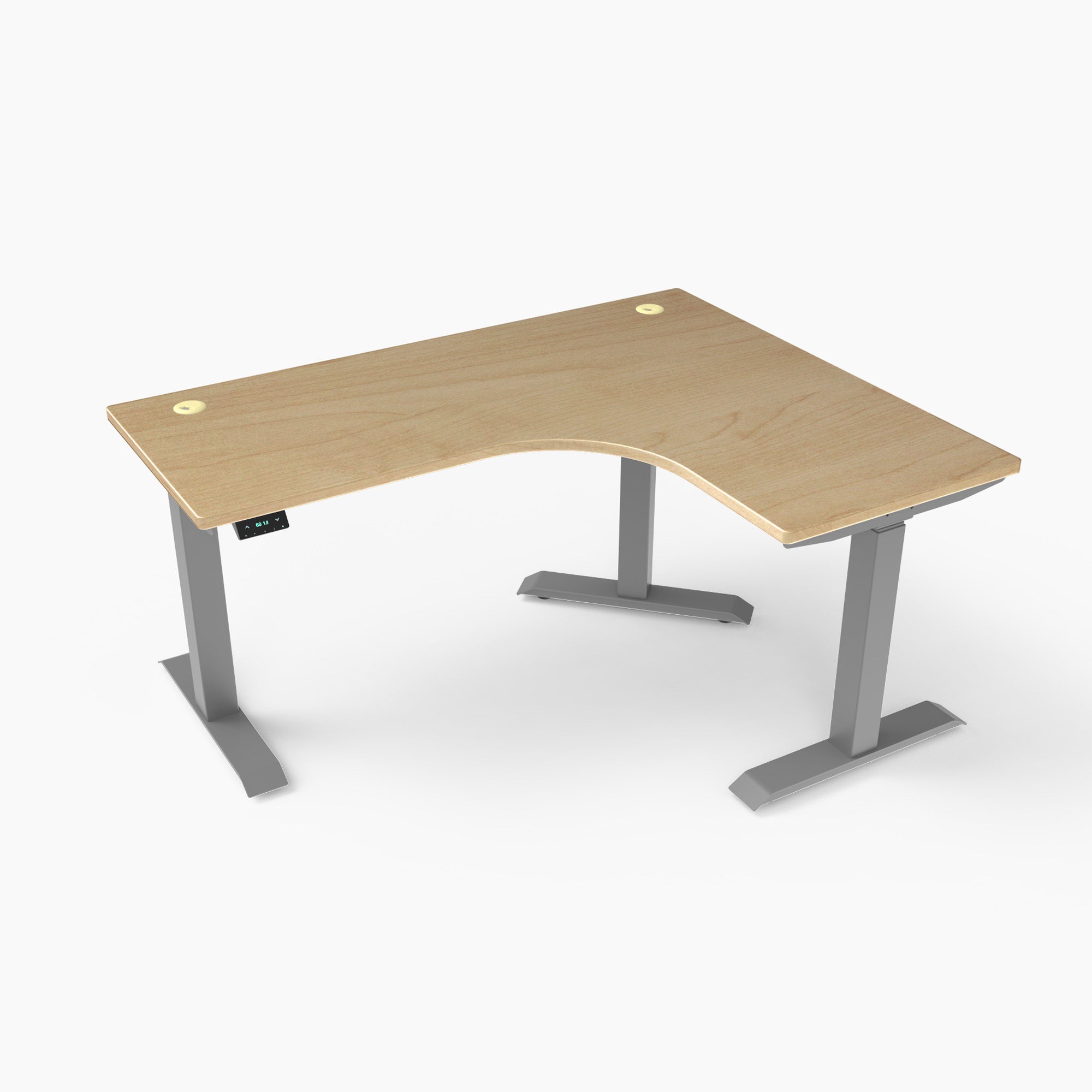 L-Shaped Electric Height Adjustable Desk