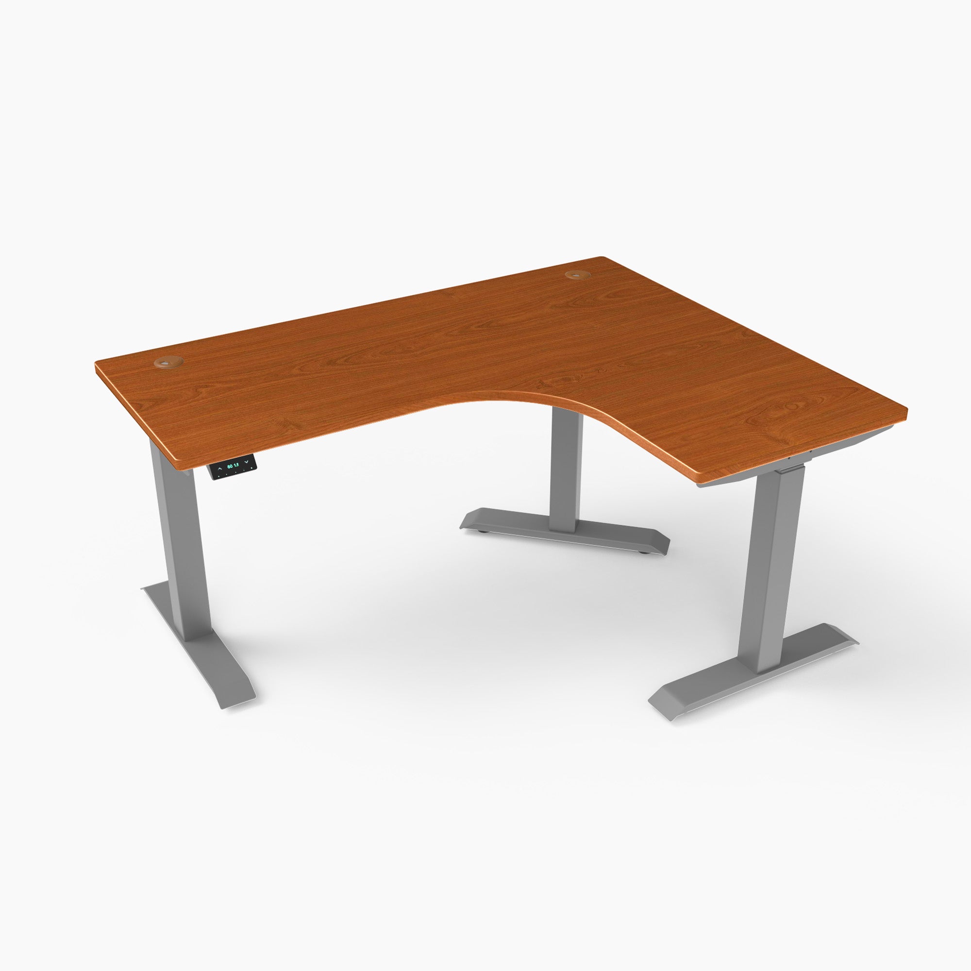 L-Shaped Electric Height Adjustable Desk