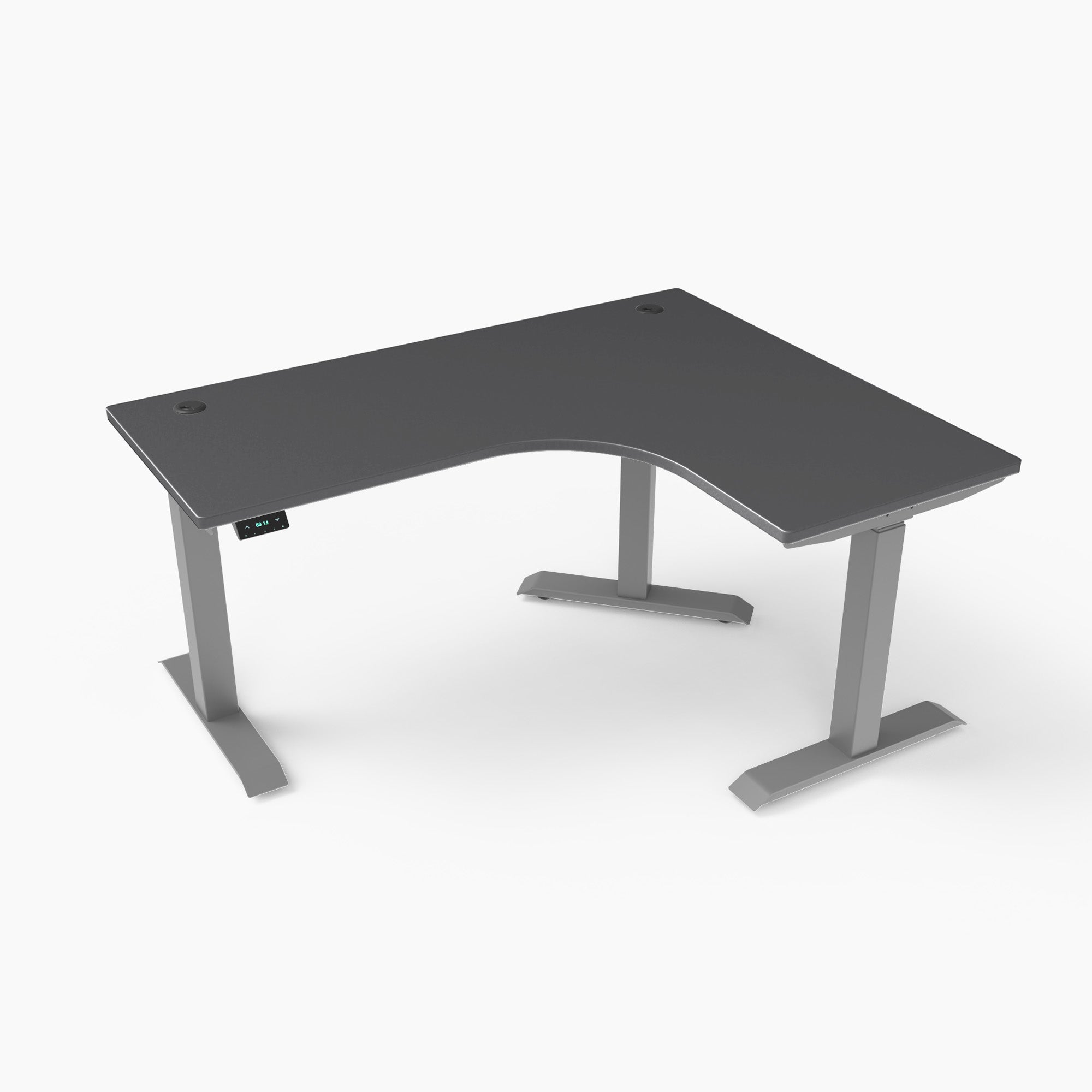 L-Shaped Electric Height Adjustable Desk