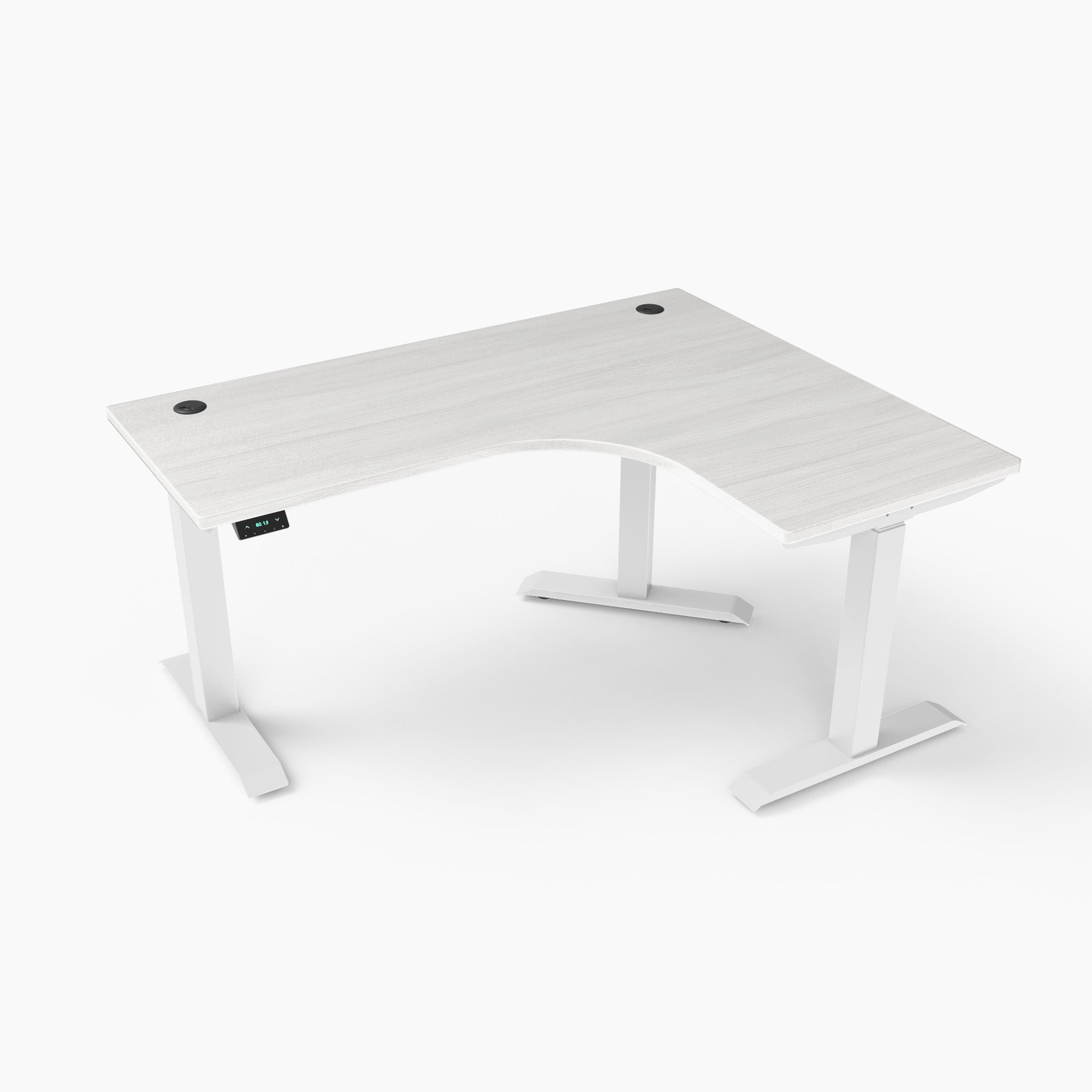 L-Shaped Electric Height Adjustable Desk